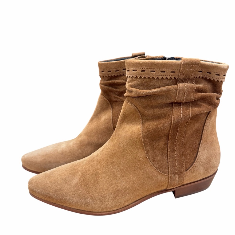 KANNA Suede Ankle Boots - Size 36 (US 6)
